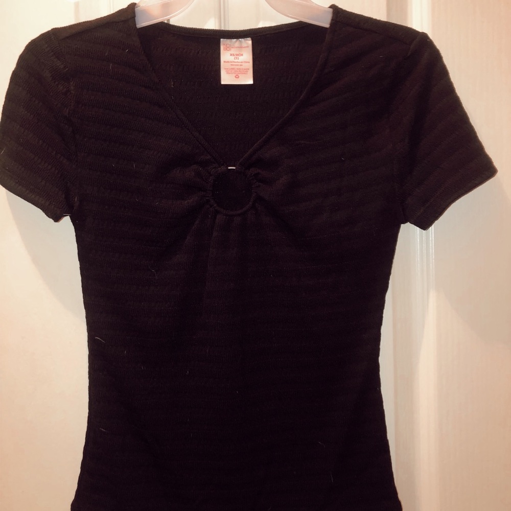 black blouse